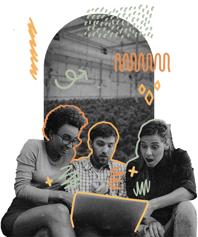 Budtenders sharing insights together
